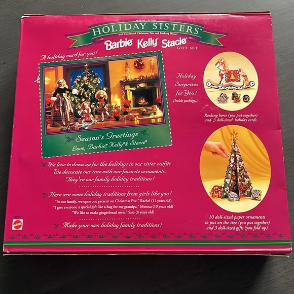 1998 Holiday Sisters Barbie - Picture 2 of 8